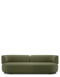 Discount Kartell K-waiting sofa bouclè VERT