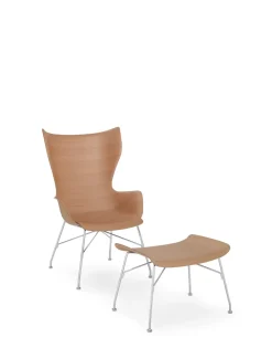 Discount Kartell K/wood basic veneer BOIS CLAIR - BASIC VENEER