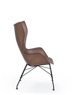 Clearance Kartell K/wood slatted ash BOIS FONCÉ - SLATTED ASH