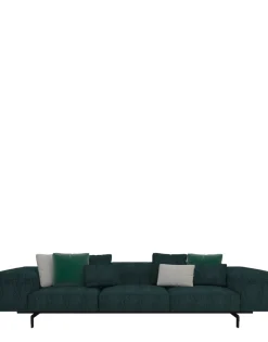 Outlet Kartell Largo trois places canapé gubbio VERT