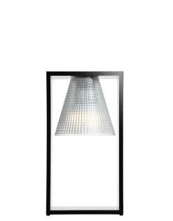 Best Kartell Light-air transparent NOIR/CRISTAL