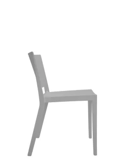 Kartell Lizz mat (2 chaises) GRIS