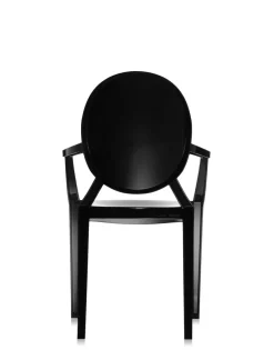 Best Kartell Louis ghost REVÊTEMENT NOIR