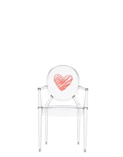 Sale Kartell Loulou ghost special edition CŒUR