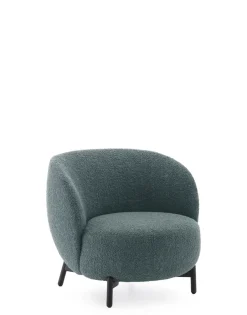 Outlet Kartell Lunam armchair curly PETROLE