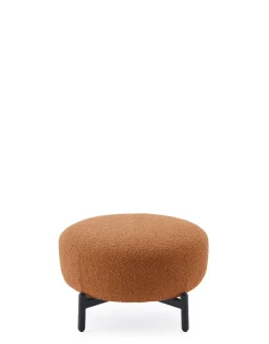 Discount Kartell Lunam pouf curly ORANGE