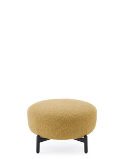 Outlet Kartell Lunam pouf curly ACID YELLOW