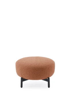 Outlet Kartell Lunam pouf curly ROSE