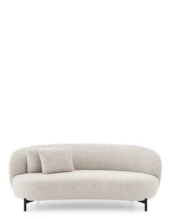 Kartell Lunam sofa curly BLANC