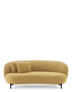 Kartell Lunam sofa curly ACID YELLOW