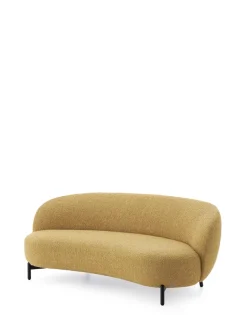 Kartell Lunam sofa curly ACID YELLOW