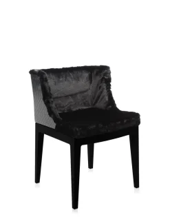 Online Kartell Mademoiselle kravitz FUR-LEATHER NOIR