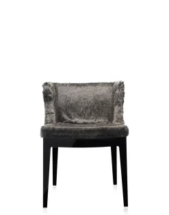 Clearance Kartell Mademoiselle kravitz FUR-PYTHON GRIS