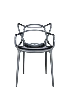 New Kartell Masters metal (2 chaises) TITANE