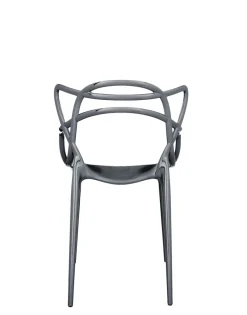 New Kartell Masters metal (2 chaises) TITANE