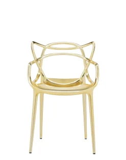 Discount Kartell Masters metal (2 chaises) DORÉ