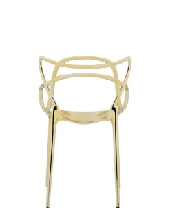 Discount Kartell Masters metal (2 chaises) DORÉ