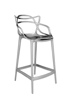 Sale Kartell Masters stool metal CHROME