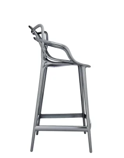 Clearance Kartell Masters stool metal TITANE