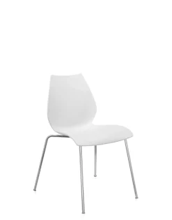 Discount Kartell Maui (2 chaises) BLANC ZINC