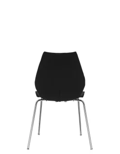 Clearance Kartell Maui soft trevira (2 chaises) TRÉVIRA NOIR