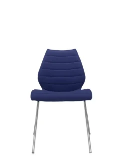 Sale Kartell Maui soft trevira (2 chaises) TREVIRA BLEU