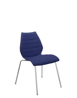 Sale Kartell Maui soft trevira (2 chaises) TREVIRA BLEU