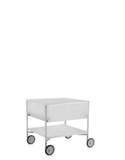Best Kartell Mobil 1 tiroir a roulettes GLACE