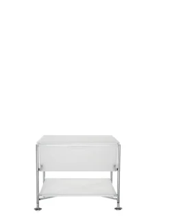 Outlet Kartell Mobil 1 tiroir sur pieds GLACE