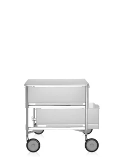 Sale Kartell Mobil 2 tiroirs avec roulettes GLACE