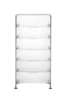 Clearance Kartell Mobil 6 tiroirs sur pieds GLACE