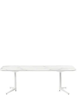 Hot Kartell Multiplo xl rectangular outdoor MARBRE BLANC