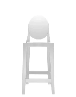 Hot Kartell One more (2 tabourets) PLEIN BLANC
