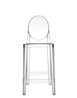 Sale Kartell One more (2 tabourets) CRISTAL