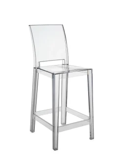 New Kartell One more please (2 tabourets) CRISTAL