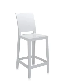 Outlet Kartell One more please (2 tabourets) PLEIN BLANC