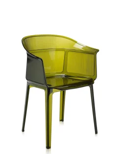 Discount Kartell Papyrus (2 petits fauteuils) VERT OLIVE