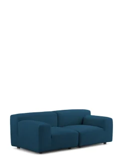 Online Kartell Plastics duo deux places canapé orsetto BLEU