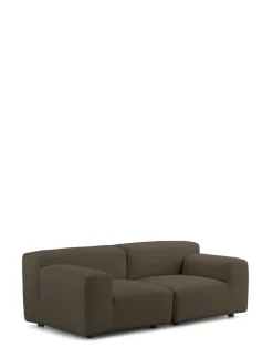 Clearance Kartell Plastics duo deux places canapé orsetto BROWN