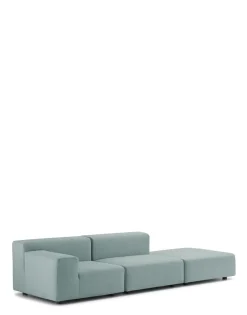 Hot Kartell Plastics outdoor deux places canapé + pouf VERT
