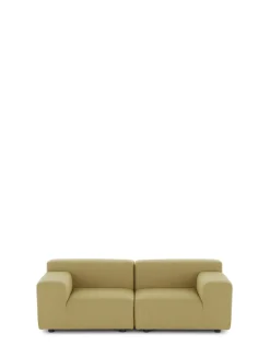 Clearance Kartell Plastics outdoor liberty 2 places JAUNE