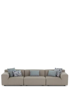 Kartell Plastics outdoor liberty 3 places BEIGE