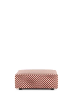 Kartell Plastics outdoor liberty pouf obi check ROUILLE