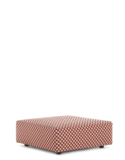 Kartell Plastics outdoor liberty pouf obi check ROUILLE