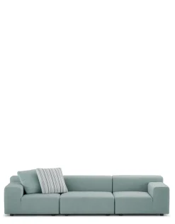 Clearance Kartell Plastics outdoor trois places canapé VERT