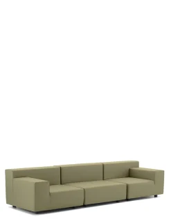 Hot Kartell Plastics tech fabric trois places canapé VERT