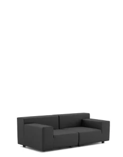 Best Kartell Plastics tech fabric deux places canapé NOIR