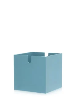 Discount Kartell Polvara cube BLEU CLAIR