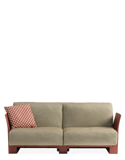 Clearance Kartell Pop monoblock deux places canapé (tamba) BEIGE