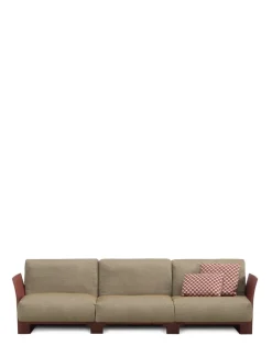 New Kartell Pop monoblock trois places canapé (tamba) BEIGE